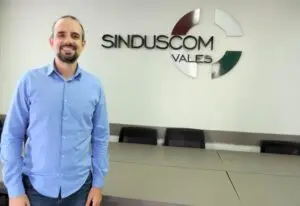Rodrigo Weissheimer, presidente do Sinduscom Vales, Rio Grande do Sul