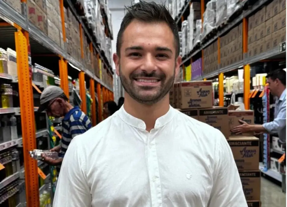 Matheus Viezzer, diretor da rede Viezzer Supermercados