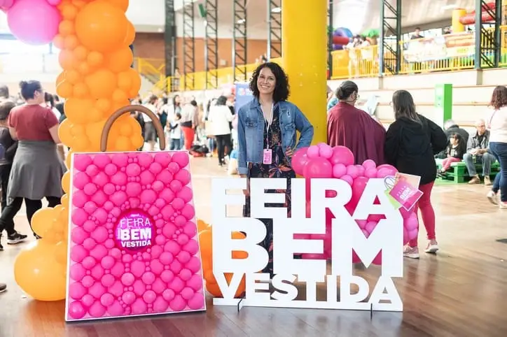 Cláudia Sá, idealizadora da Feira Bem Vestida