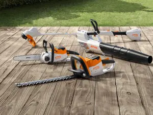 Grupo de produtos da Stihl Brasil | Foto: Divulgação Stihl