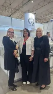 Ana Lucia Albrecht, Nice Barcellos, da Merkator Feiras e _Ana Roig