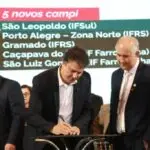 Ministro da Educação assina termo de início das obras do IFSul São Leopoldo