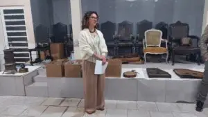 Luisa Maciel, produtora Cultural idealizadora do projeto de restauro